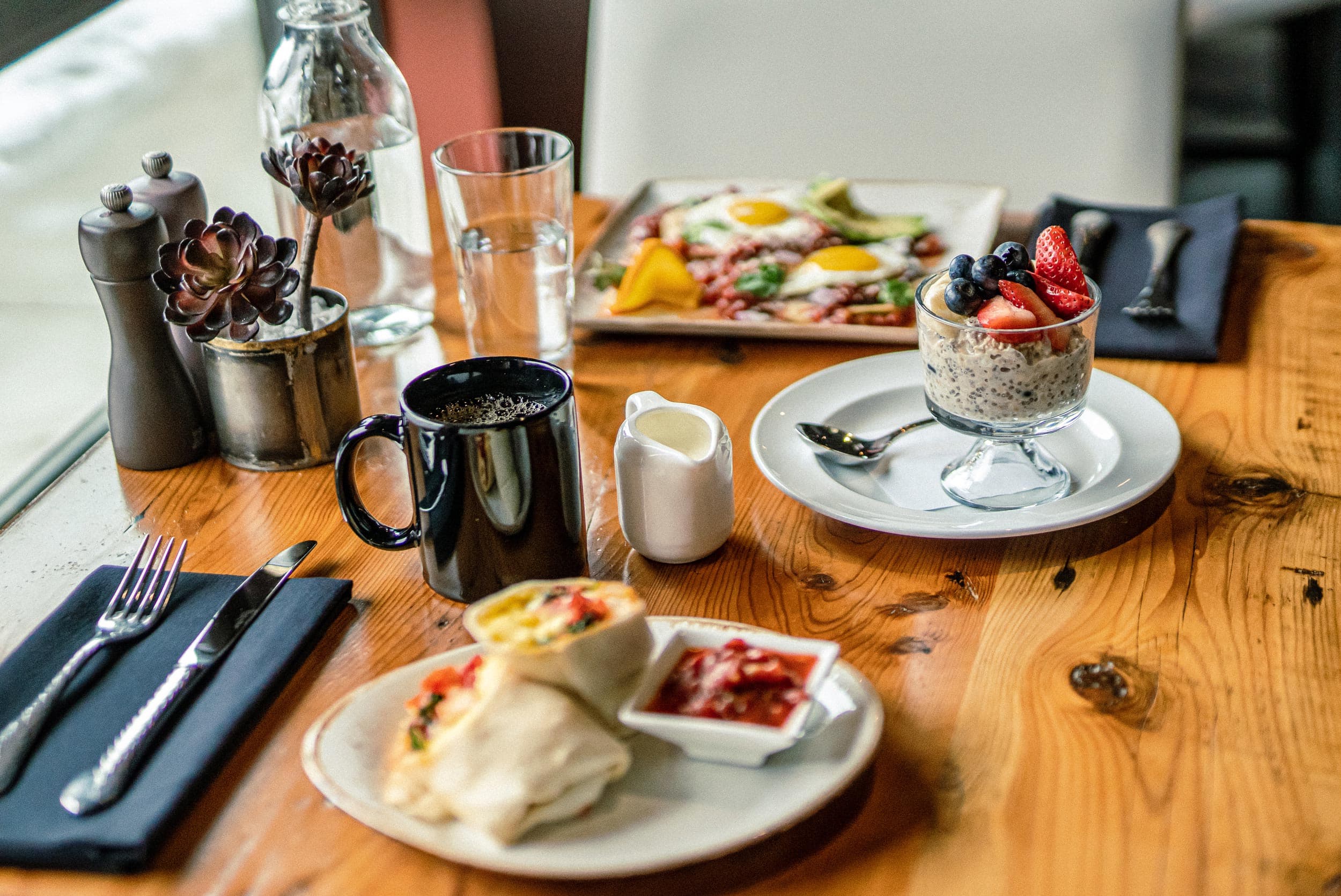 Breakfast At Spur In Jackson Hole
