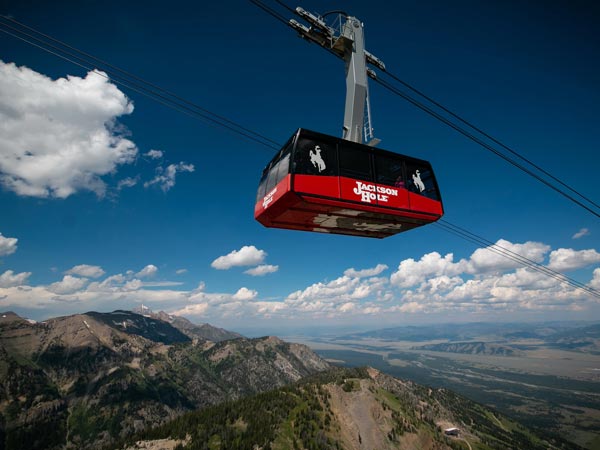 Jackson Hole Summer Tram Ride.