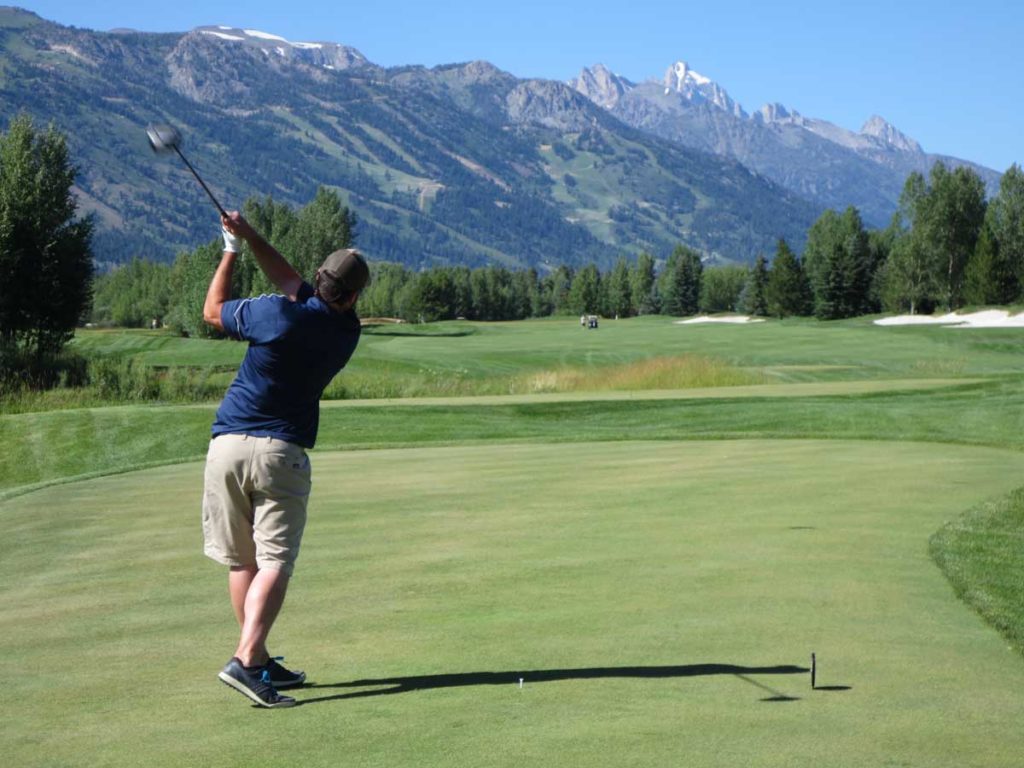Golf near Jackson Hole, WY