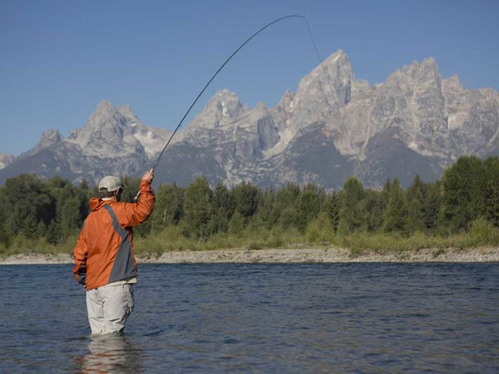 fly fishing near Jackson Hole, WY