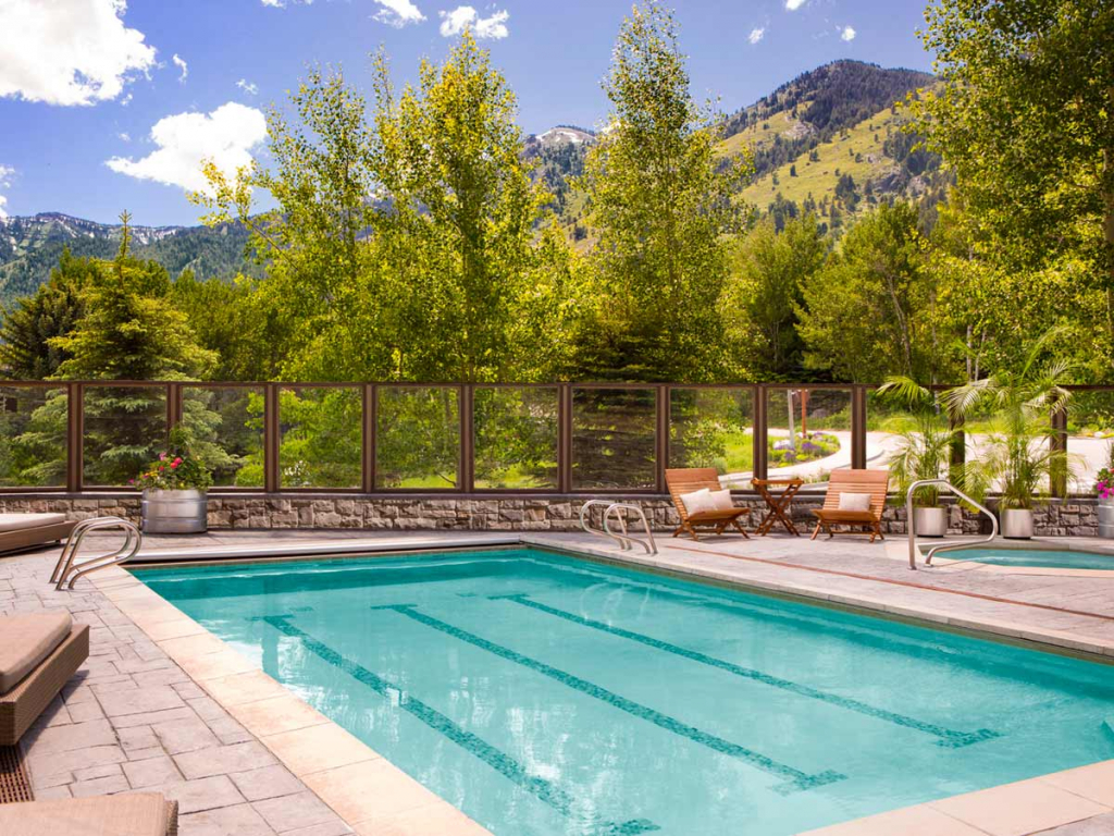 pool at Teton Mountain Lodge Resort