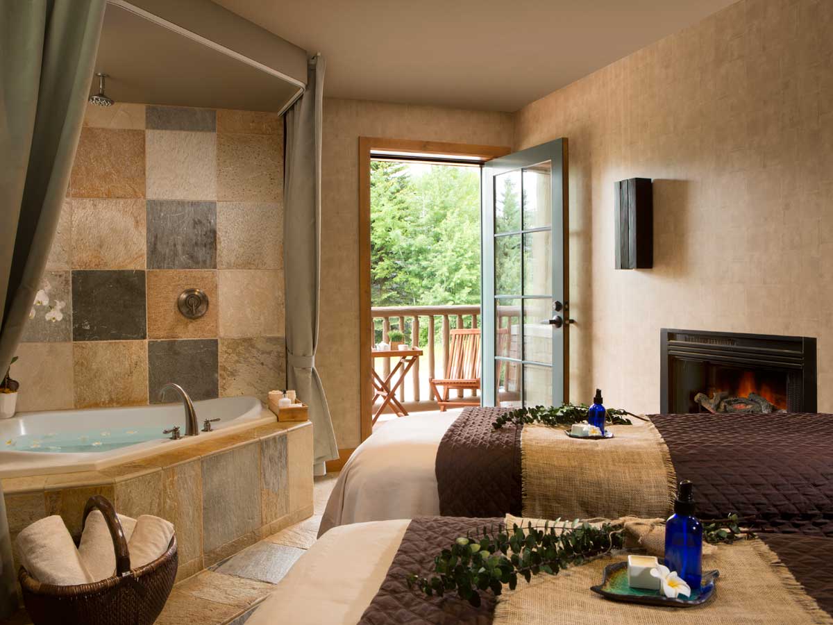 SpaTerre Treatment Room in Jackson Hole, WY
