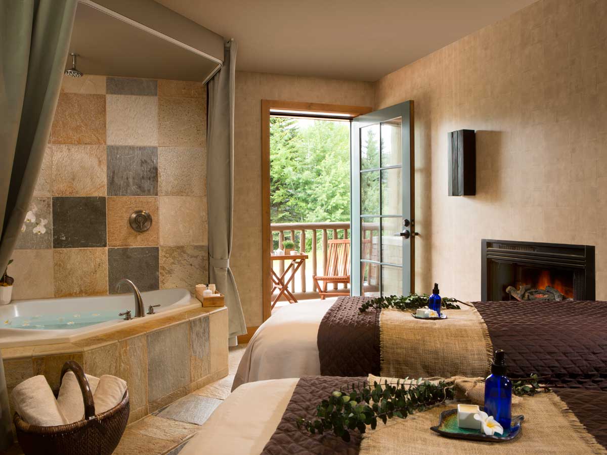 SpaTerre Treatment Room in Jackson Hole Jackson Hole Spa