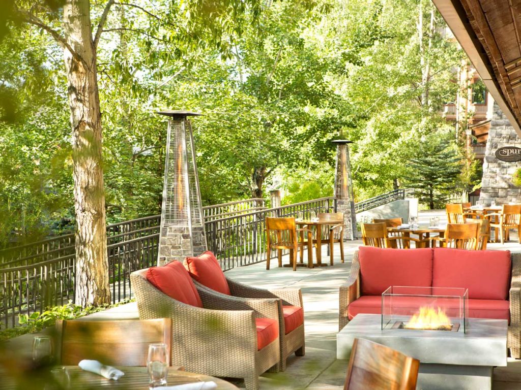 Spur restaurant patio