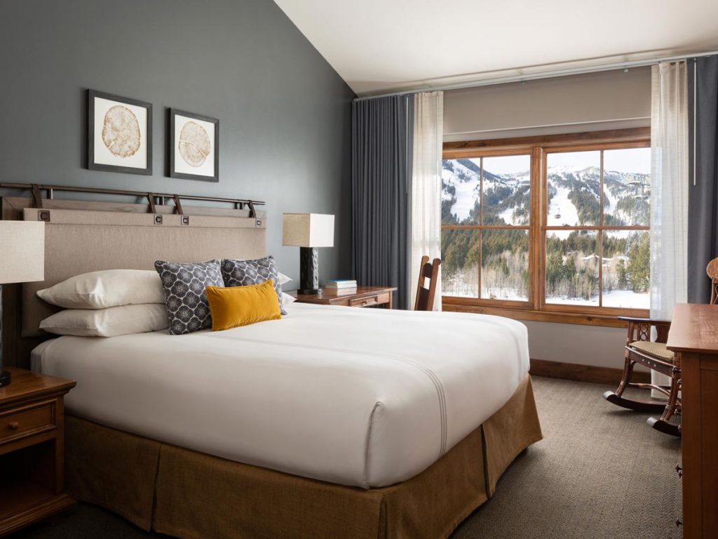 Guestroom With A View Of The Ski Runs.