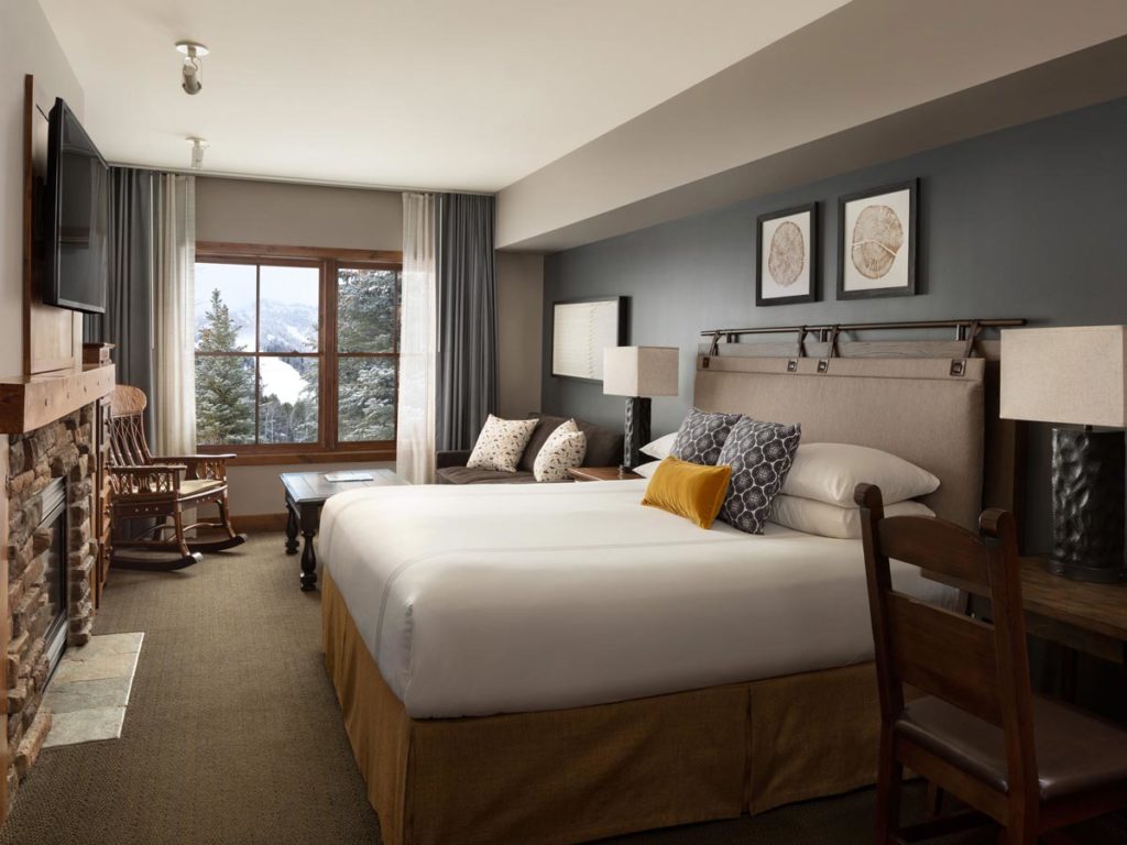 Guestroom In Jackson Hole.