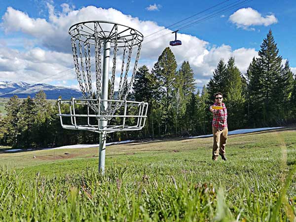 Disk Golf In Jackson Hole.