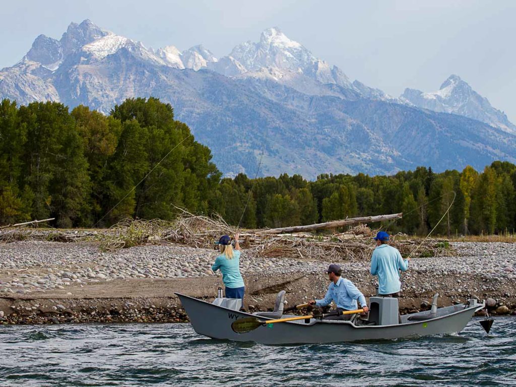 Fly Fishing In Jackson Hole.