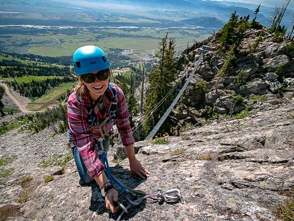 Rock Climbing Near Jackson Hole.