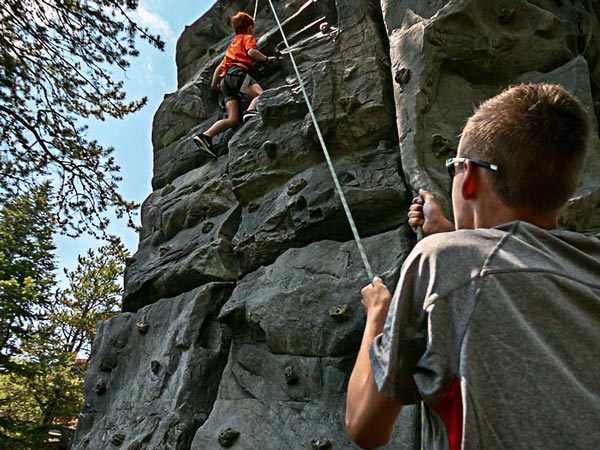 Rock Climbing In Jackson Hole.
