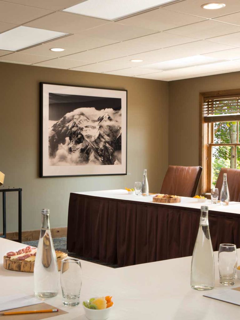 Meeting Room At Teton Lodge.