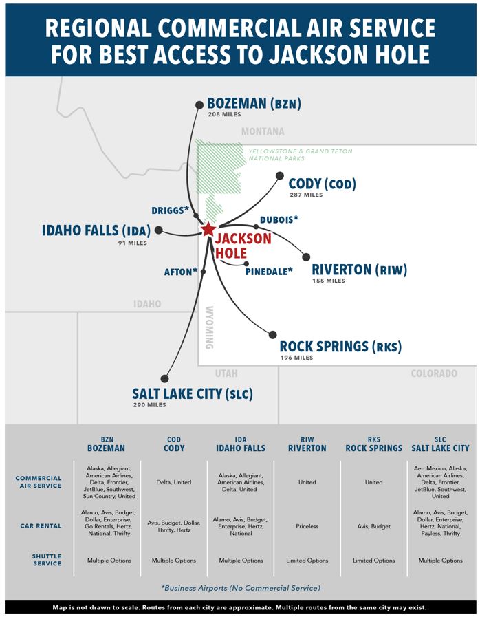 Airport Closure Map.