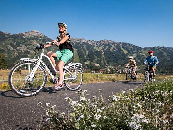 Cruiser Bikes In Jackson Hole.