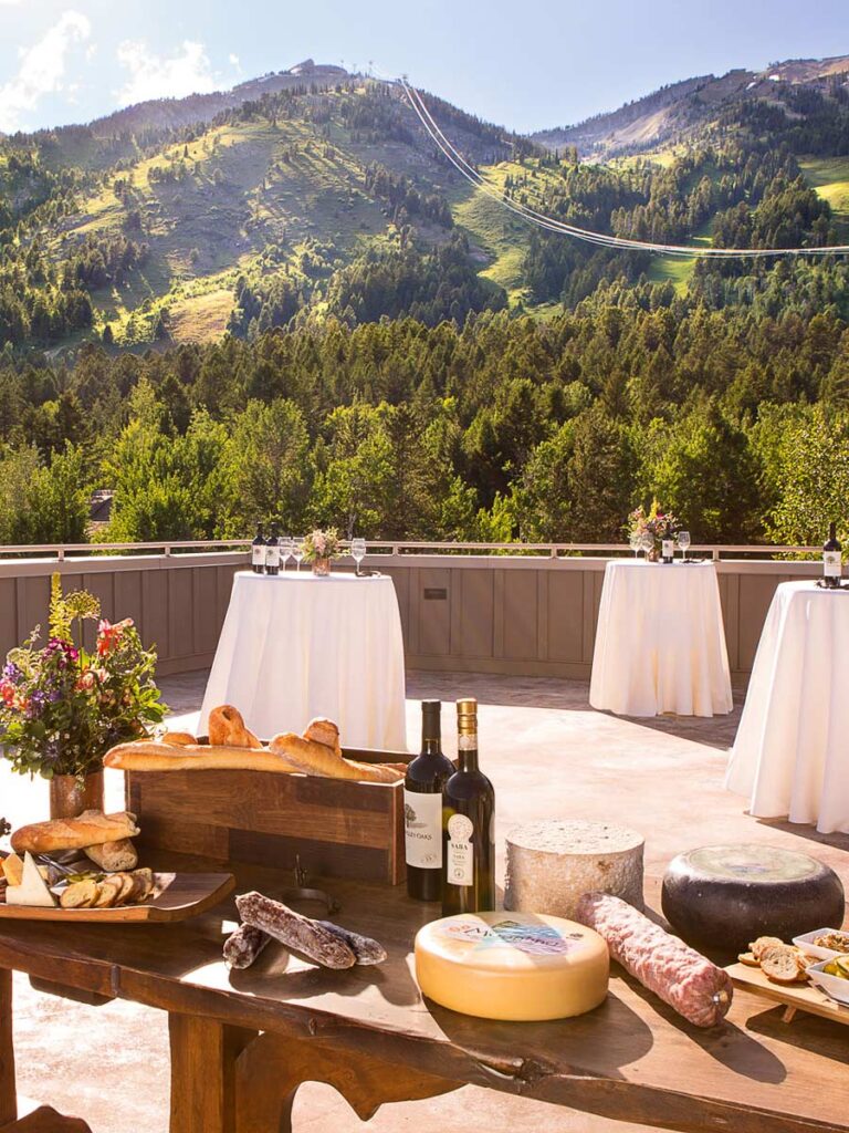 Outdoor Meeting In The Tetons