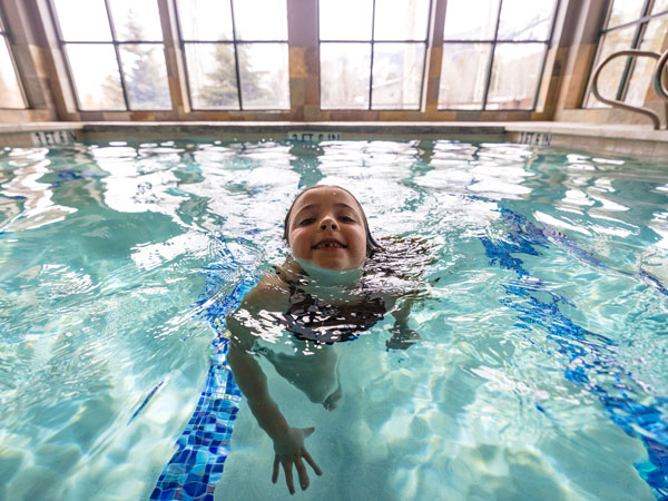 Girl In The Swimming Pool